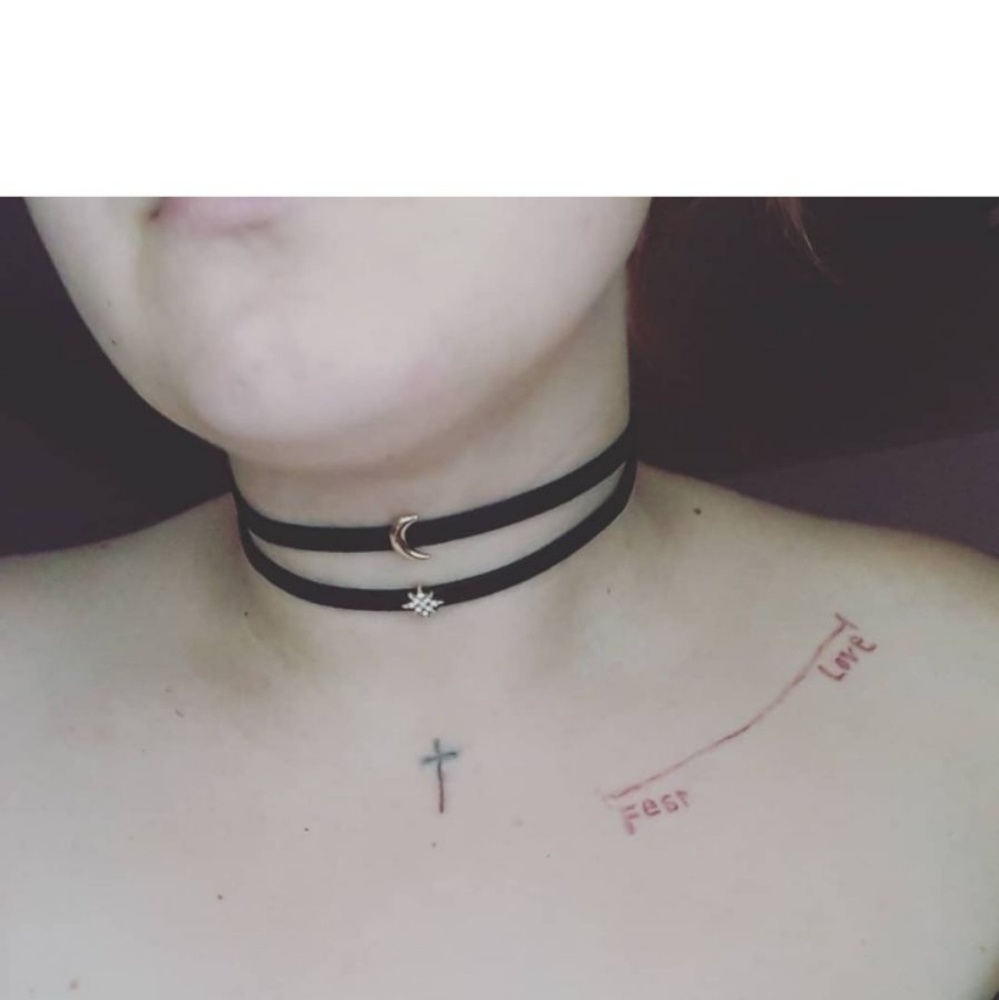 Sun and moon chokers